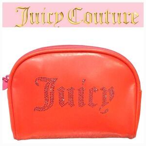 Juicy Couture Rhinestone Logo Cosmetic Pouch
